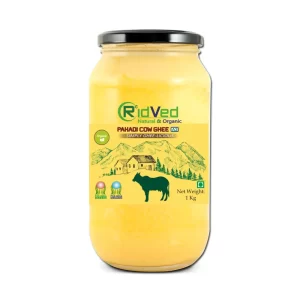 RidVed Pahadi Cow Ghee – 100% Natural & Organic Desi Ghee