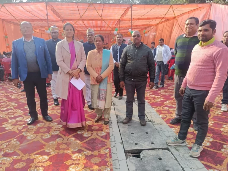 Dece 23 organic fair in collected office Amroha in occasion of kishan Samman Diwas program & installation (7)